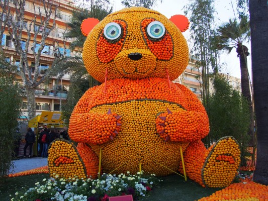 ФЕСТИВАЛЬ ЛИМОНОВ В МЕНТОНЕ (13 - 28 ФЕВРАЛЯ 2016)